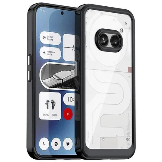 Gigapack Nothing Phone (2a) tok átlátszó-fekete (GP-156255)