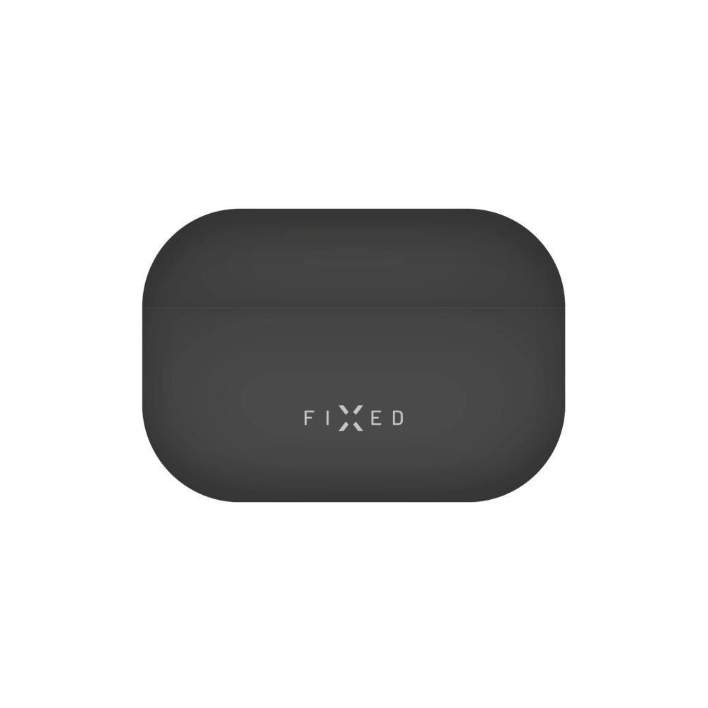 FIXED Silky Apple AirPods Pro 2 tok fekete (FIXSIL-999-BK) (FIXSIL-999-BK)