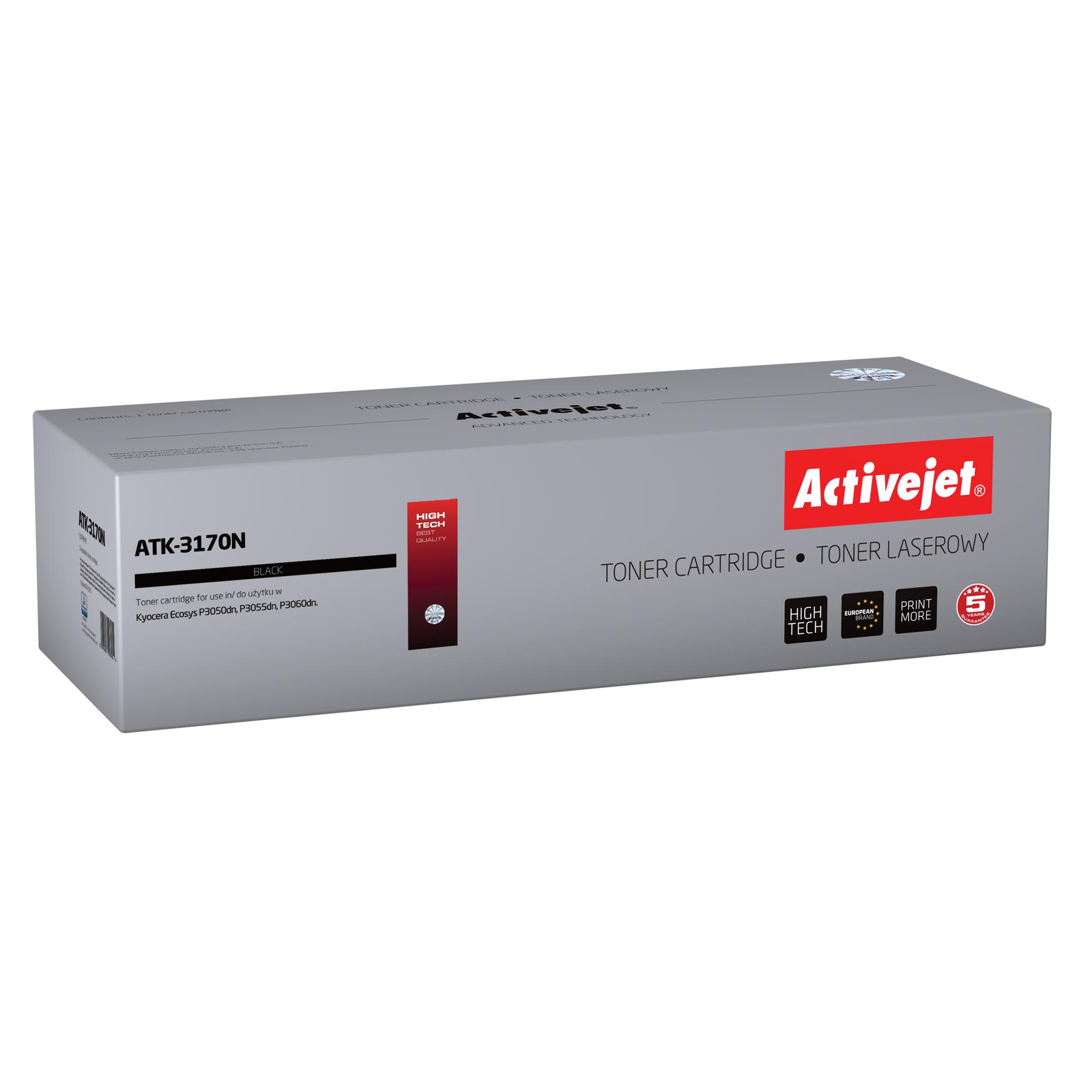 ActiveJet (Kyocera TK-3170k) Toner Fekete (ATK-3170N)