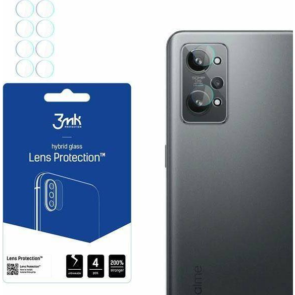 Протектор 3MK Lens Protect, за камера за Realme GT 2 5G, 4 броя