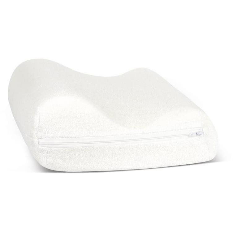 Bellatex anatómiai párna - 45 × 30 cm - Jersey, fehér (149)