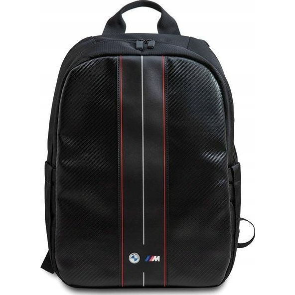 Backpack BMW BMBP15COMSCAKL 16" black Carbon Blue Stripes