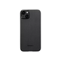 Pitaka MagEZ Case 4 Black / Grey Twill 1500D за Apple iPhone 15 Plus - с приставка MagSafe