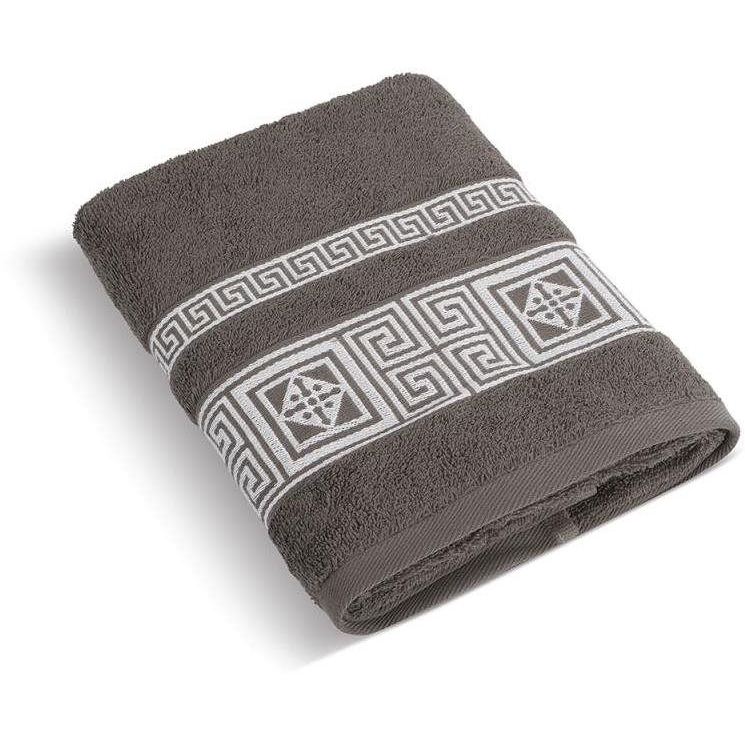 Bellatex Terry Greek Collection - Towel 157/018 - 70 × 140 cm - brown (2978)