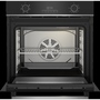 Beko BBIE13300XC sütő 72 L 2400 W Fekete, Rozsdamentes acél