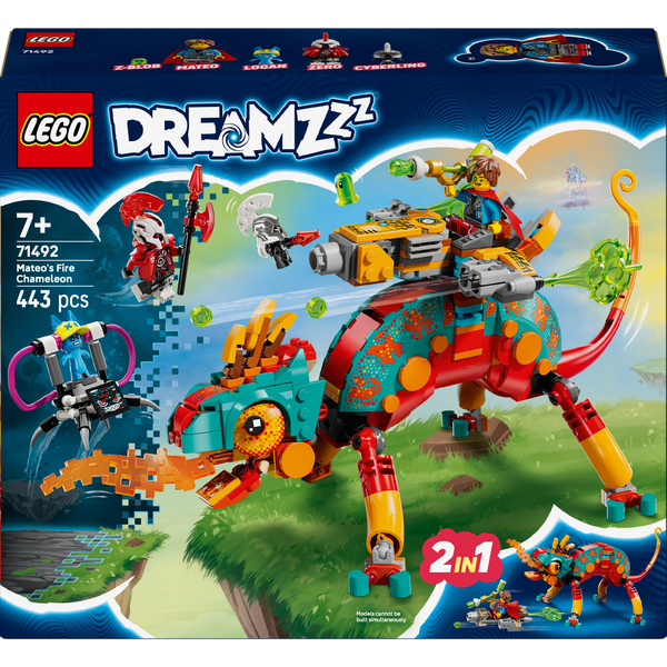LEGO DREAMZzz 71492 Mateo a jeho ohnivý chameleón