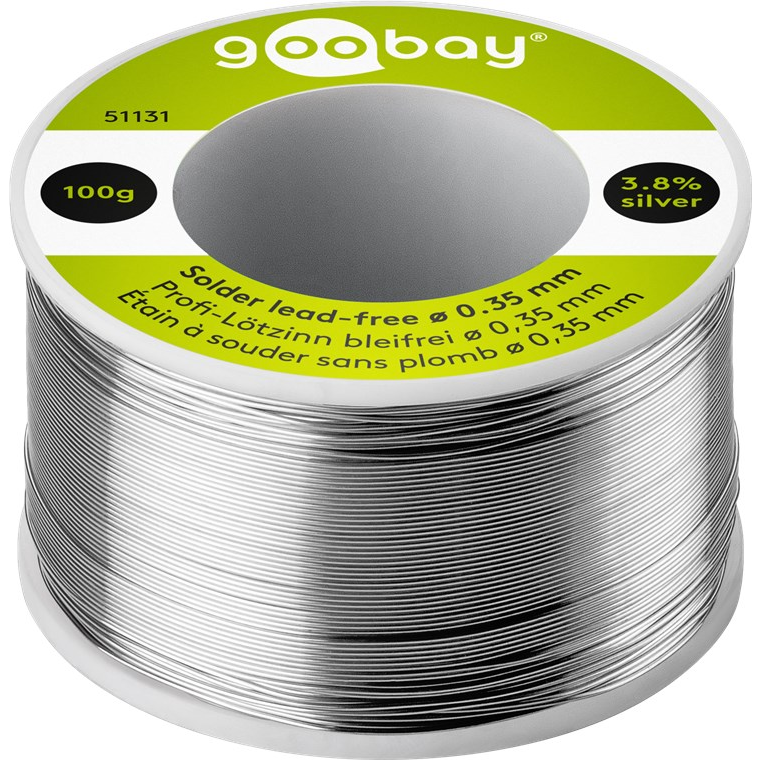 Goobay 51131 Ólommentes forraszanyag 100g (0.35 mm) (51131)