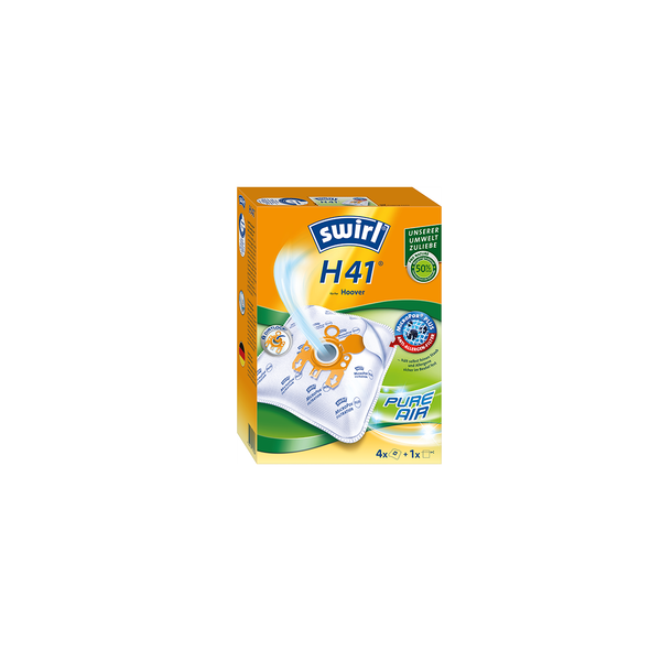 Комплект торби за прах за прахосмукачка Swirl H 41 AirSpace, 4 бр