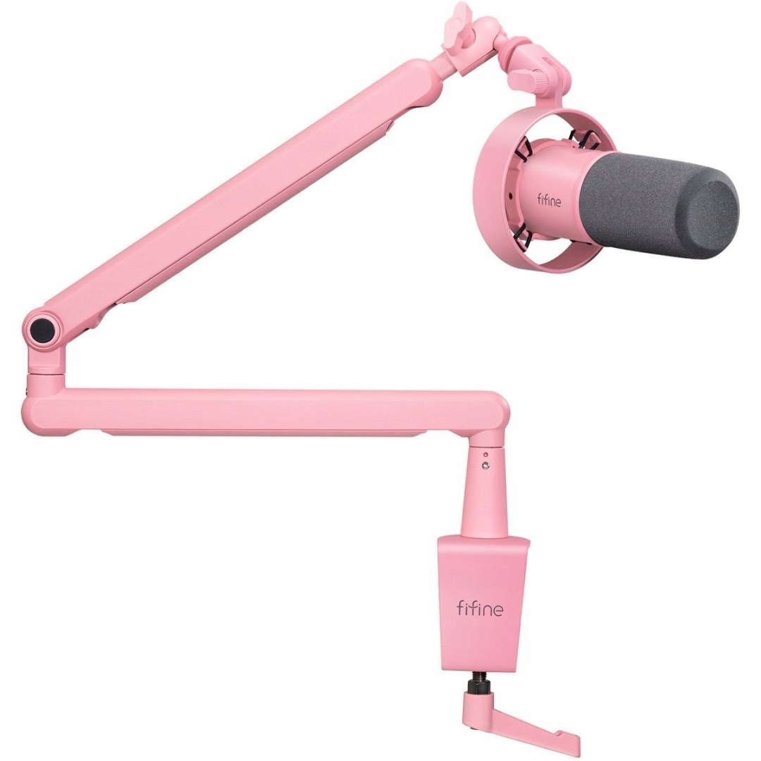 FIFINE T688P dinamikus kardioid mikrofon USB-C XLR rózsaszín (5410464334859)