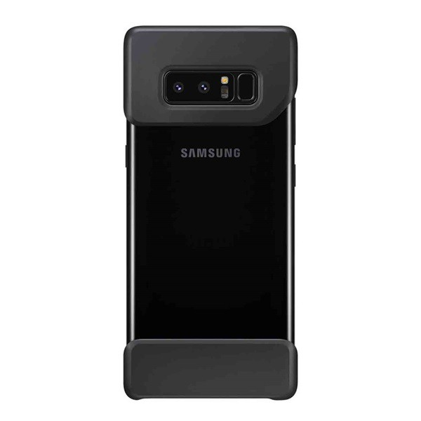 SAMSUNG műanyag telefonvédő (2 részes) FEKETE [Samsung Galaxy Note 8 (SM-N950F)] (EF-MN950CBEG)