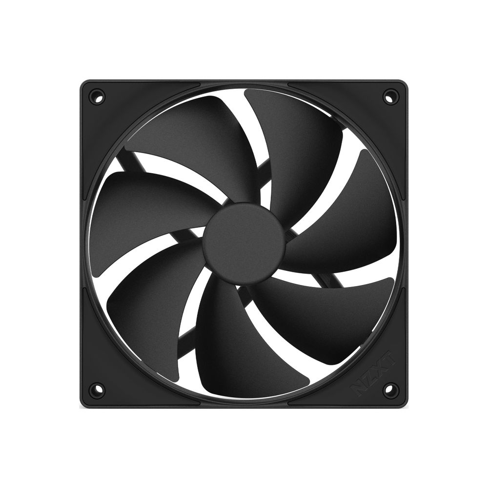 NZXT F140P PWM 140mm Rendszerhűtő ventilátor - Fekete (RF-P14SF-B2)