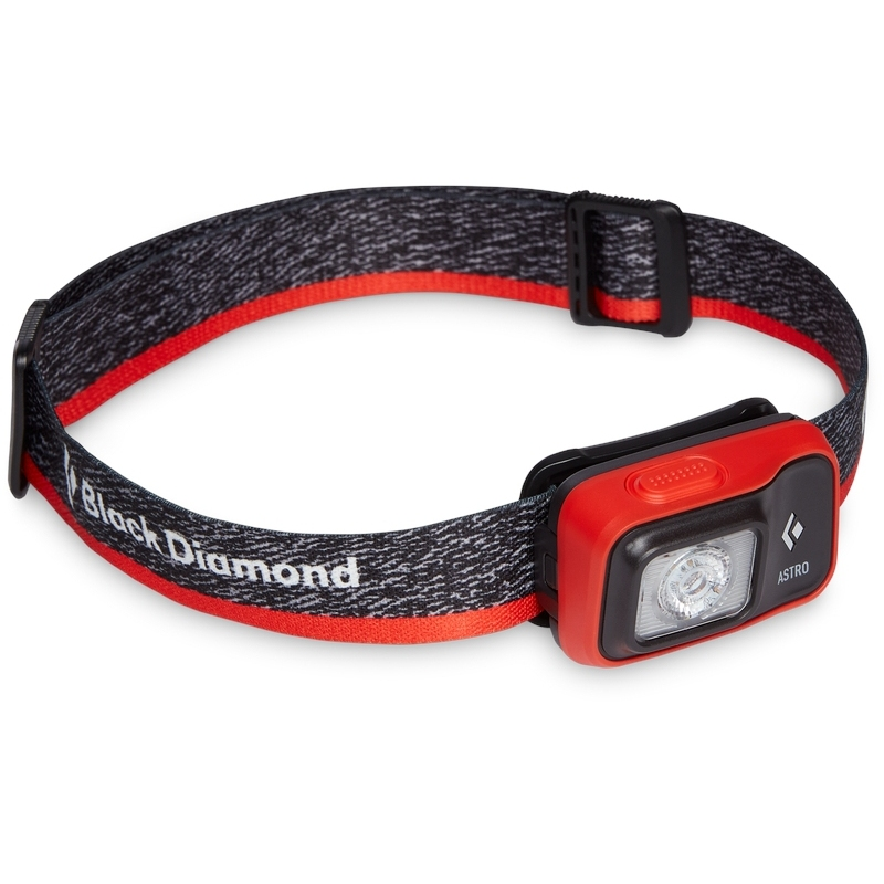 Black Diamond Stirnlampe Astro 300lm LED fejlámpa - Szürke/Piros (BD6206748001ALL1)