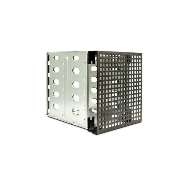 Inter-Tech Einbaurahmen 5,25" auf 5x3,5" für 19" Gehäuse