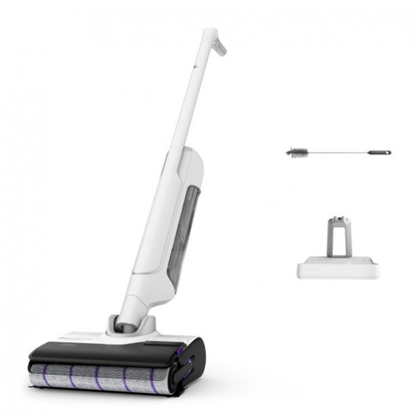 Rowenta X Clean 10 Aspirator 2 în 1 Baterie Uscat şi umed Fără sac 200 W Argint, Alb