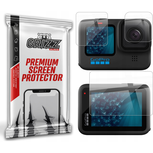 Szkło hybrydowe GrizzGlass HybridGlass do GoPro Hero 11