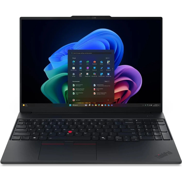 Lenovo ThinkPad E16 Gen 4 (Intel) Copilot+ PC Intel Core Ultra 5 325 Computer portatile 40,6 cm (16") WUXGA 16 GB DDR5-SDRAM 512 GB SSD Wi-Fi 7 (802.11be) Windows 11 Pro Nero Inglese