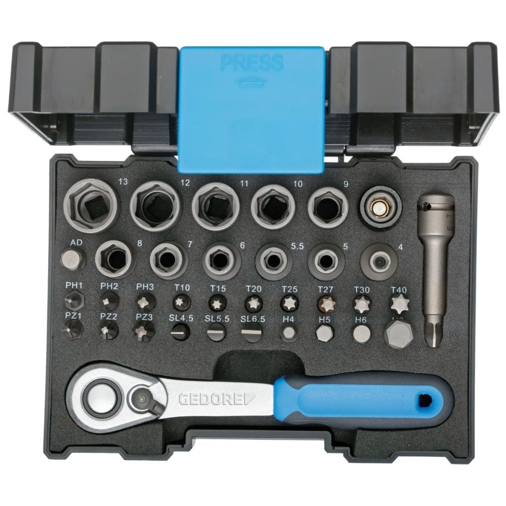 Gedore 666-U-20 2998211 bit készlet 35 részes (2998211)