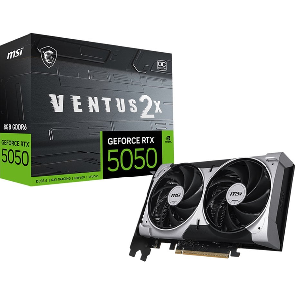 MSI GEFORCE RTX 5050 8G VENTUS 2X OC videókártya NVIDIA 8 GB GDDR6