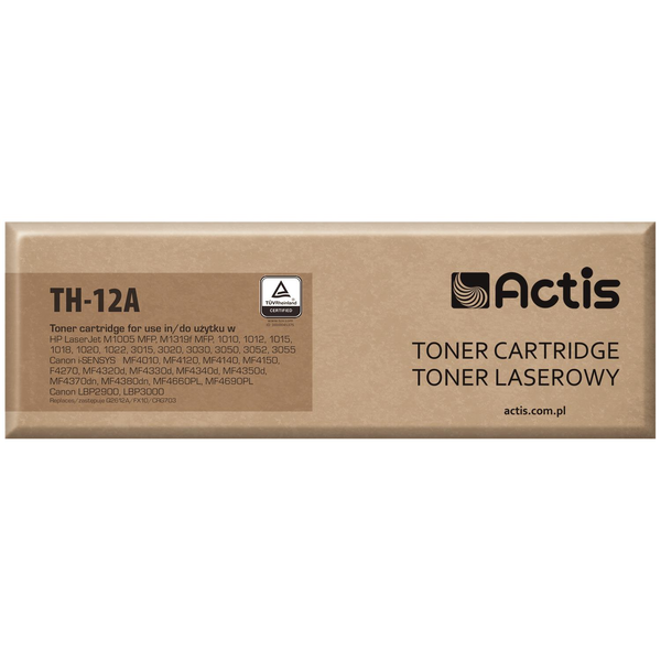 Actis (HP TH-12A/Q2612A/CRG-703/FX-10 ) Toner Fekete