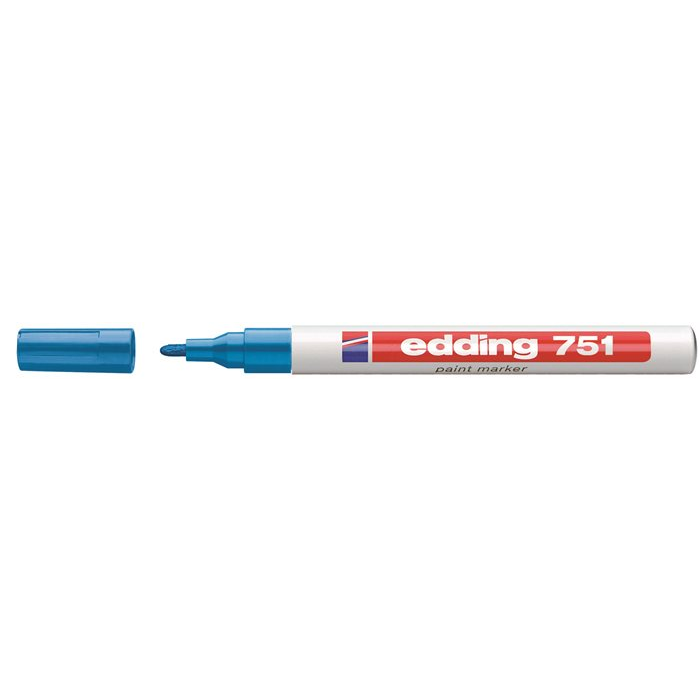 Edding 751 1-2 mm Lakkmarker Világoskék (7580097014)