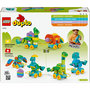 LEGO DUPLO DINOSAURS ON WHEELS 3 IN 1 10451