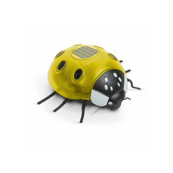 Garden of Eden 11764C Kerti szolár lámpa katicabogár sárga - Meleg fehér