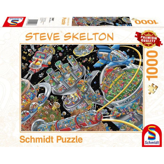 Schmidt Space Colony 1000 db-os puzzle (4001504599676) (4001504599676)