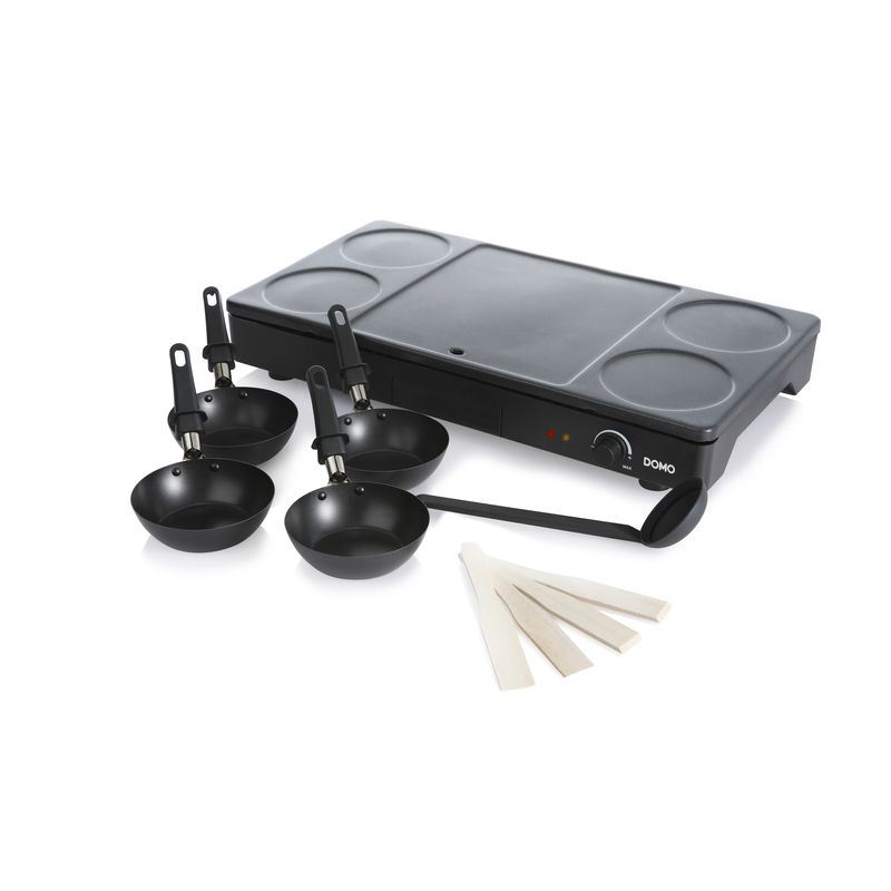 Domo DO8712W Gourmet szett 3/1-ben: grill, wok és palacsinta sütő (DO8712W)
