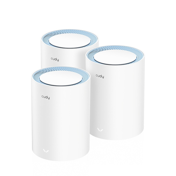 Bezdrátový router Cudy M1200 AC1200 WIFI 802.11ac 3 kusy Access Point