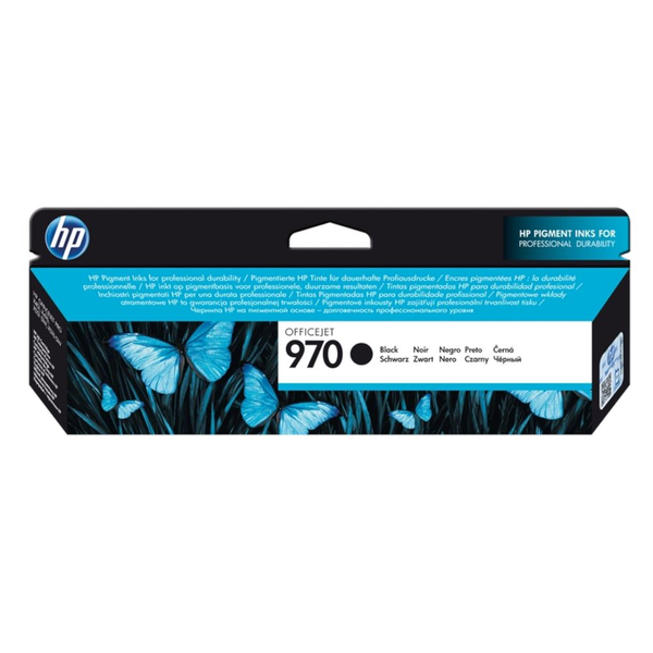 HP 970 Black Original Ink Cartridge cartușe cu cerneală 1 buc. Productivitate Standard