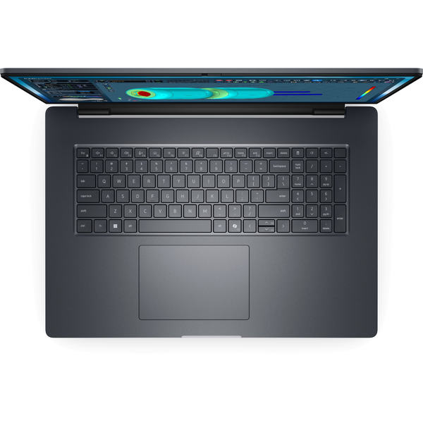DELL Pro Max 18 Plus MB18250 Intel Core Ultra 7 265HX Мобилна работна станция 45,7 см (18") Quad HD+ 32 GB DDR5-SDRAM 1 TB SSD NVIDIA RTX PRO 3000 Blackwell Wi-Fi 7 (802.11be) Windows 11 Pro Чешки, Словашки език Черен