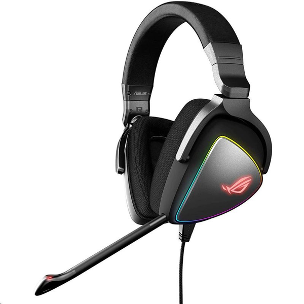 ASUS ROG Delta S Headset Ledningsført Spil Sort