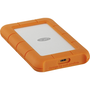 Външен хард диск LaCie Rugged 4TB, USB 3.1 Type C, Сребрист
