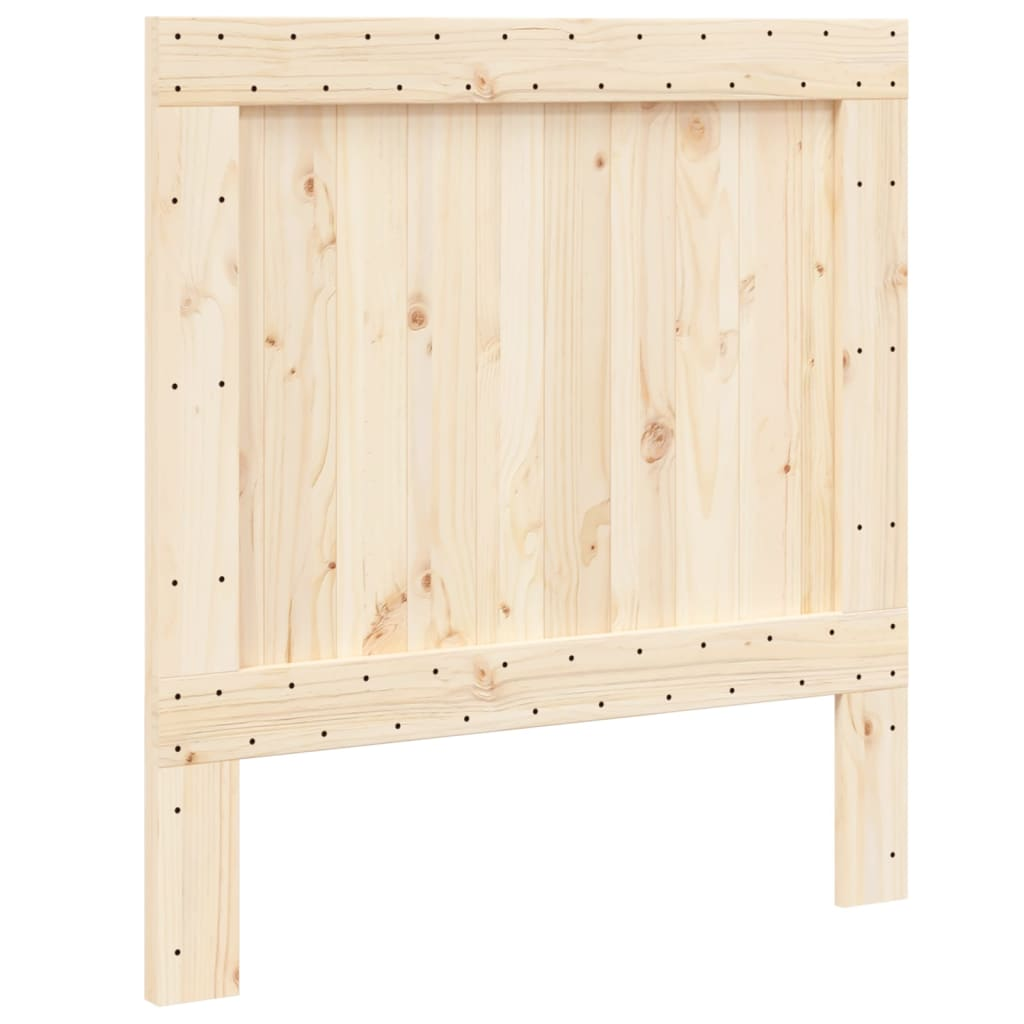 tömör fenyőfa fejtámla 100 x 104 cm (358391)