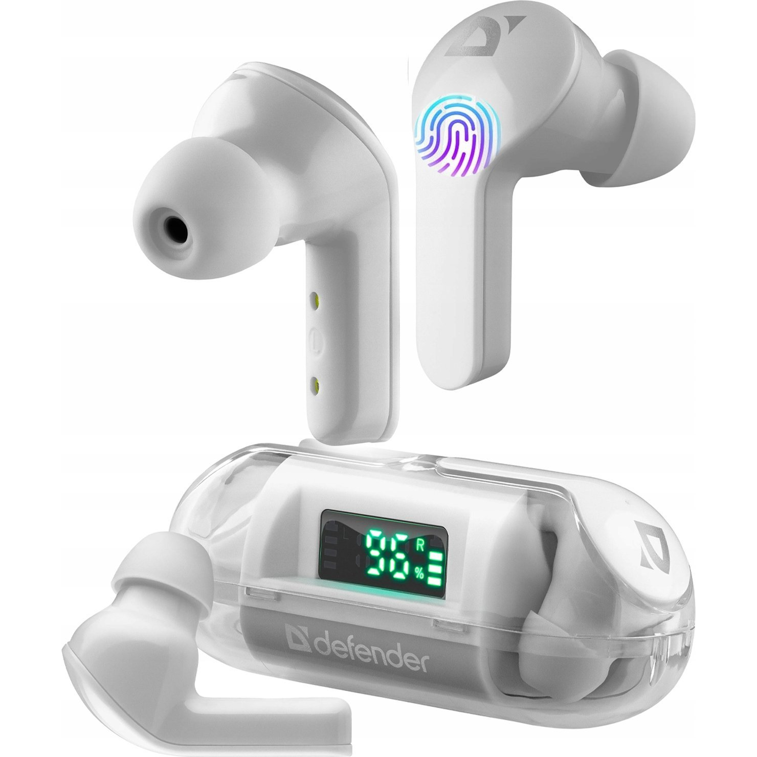Bluetooth headphones TWINS 916 WHITE (63916)