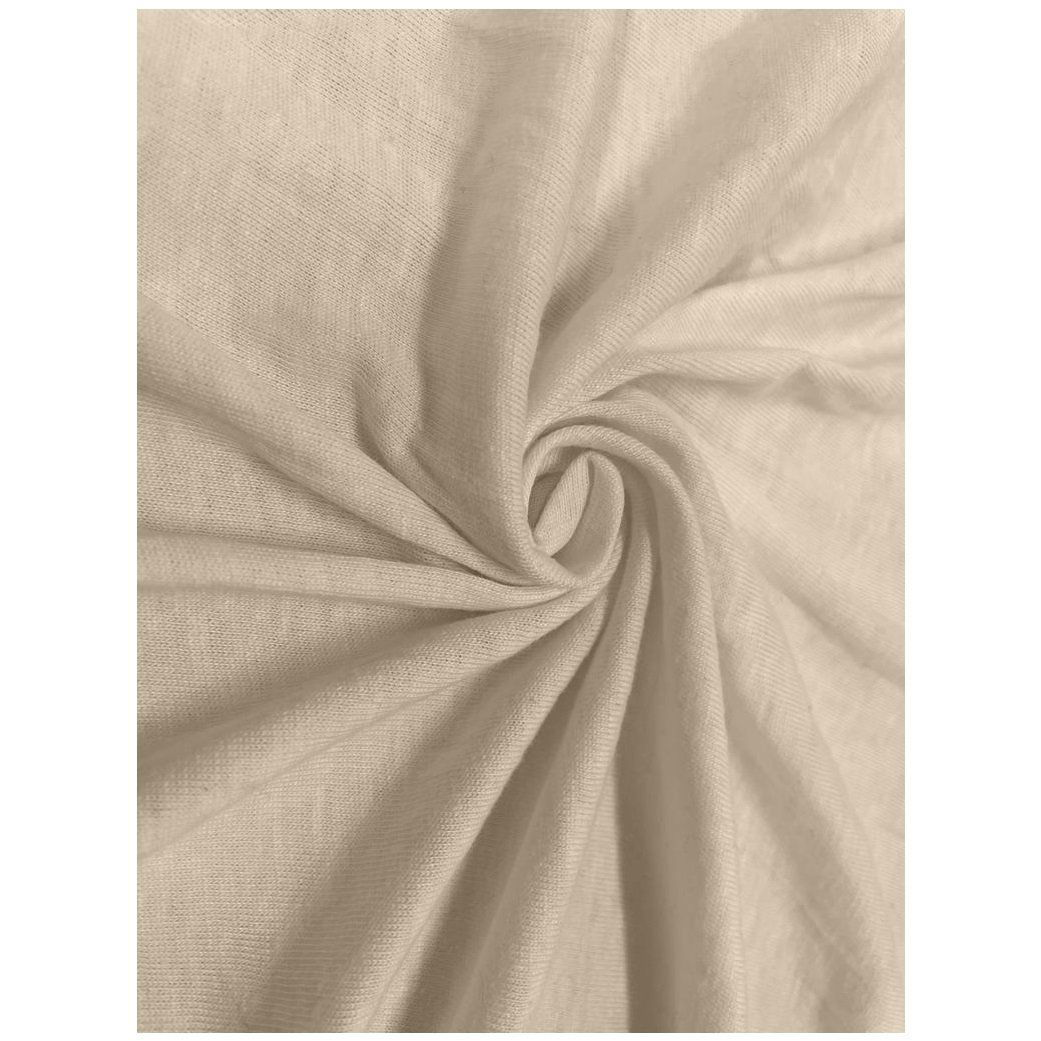 Kaptan STANDARD Jersey lepedő, 90×200 cm, krémszín (5693221945-010)