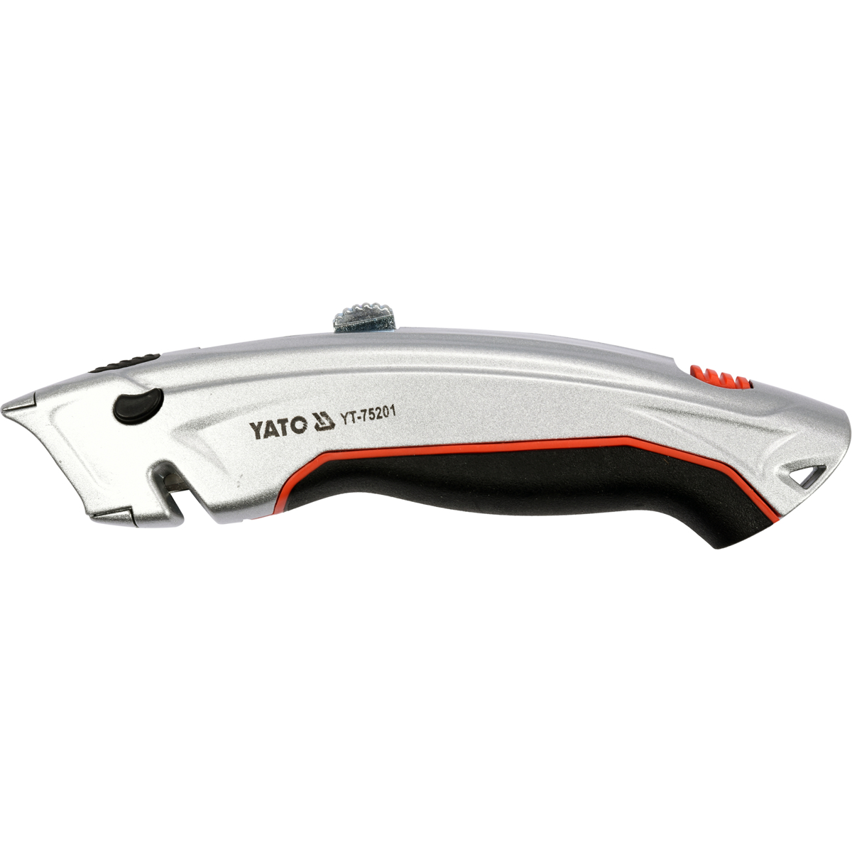 YATO YT-75201 Trapéz Pengés Visszahúzható Kés - 3 db Trapéz Pengével (YT-75201)