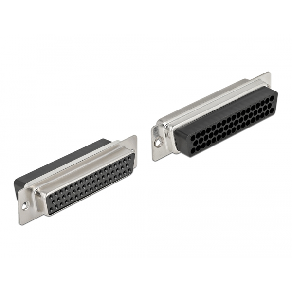 DELOCK D-Sub HD 50 Pin Crimp Buchse, Metall
