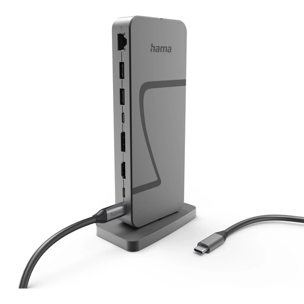Hama Connect2Office Speed USB 3.2 Gen 1 (3.1 Gen 1) Type-C 40000 Mbit/s Anthracit