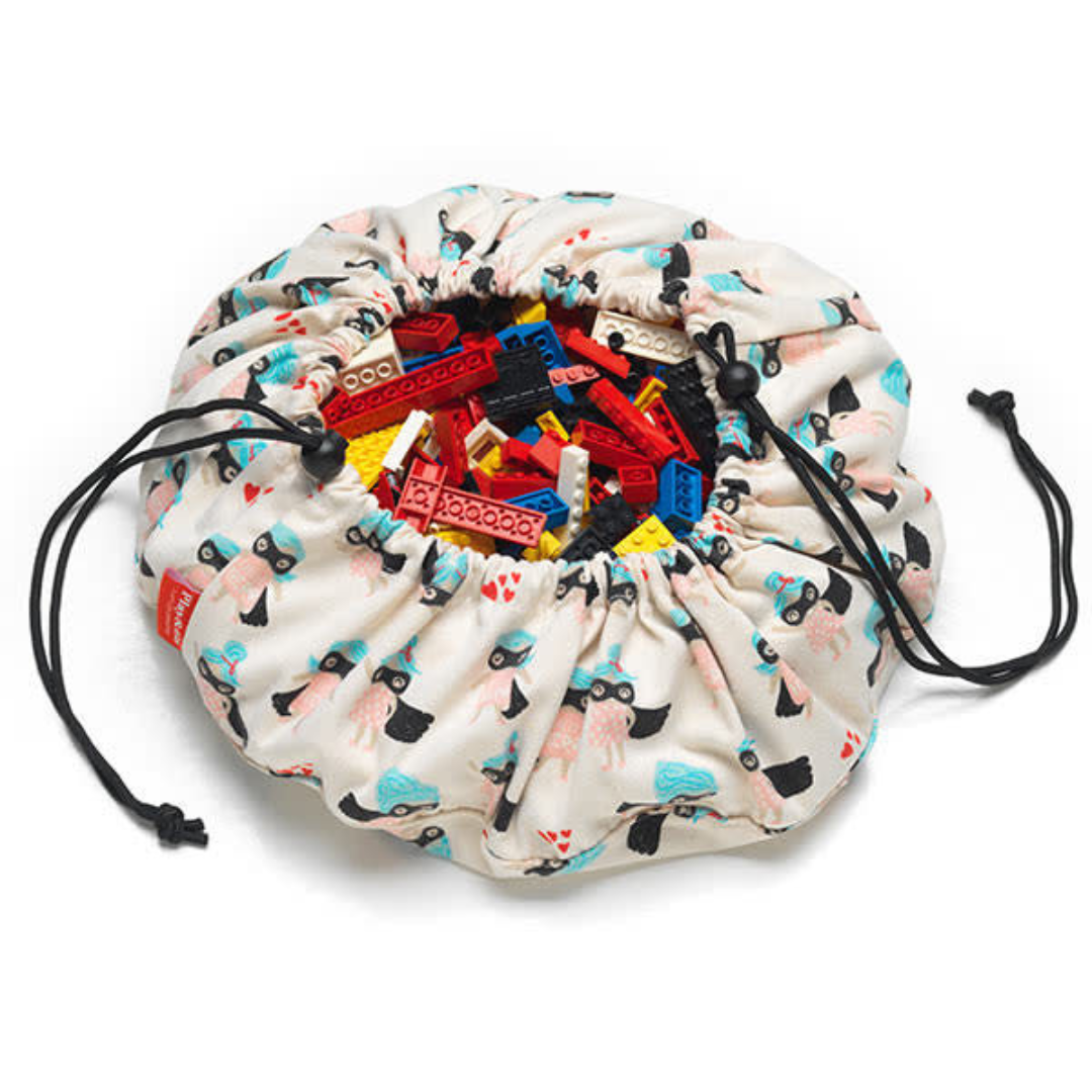 Play&Go Játék tároló táska - Szuperhős lány (P&G_MINISUPERGIRL)