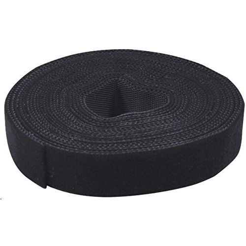 LogiLink tépőzáras kábelkötegelő 4m, fekete (KAB0050) (KAB0050)