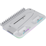 CANYON cooling stand CS-51 RGB PS5 Slim/DE Charge White (CND-CSPS5W-1)