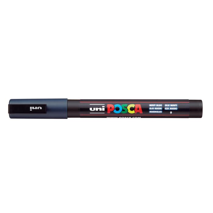 Uni Posca 0,9-1,3 mm Dekormarker - Tengerkék (2UPC3MTK)