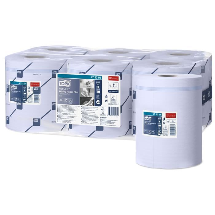Tork Reflex törlőpapír plusz, belsőmagos adagolású kék (473391) (T473391)