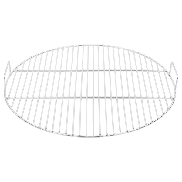 kerek 304 rozsdamentes acél BBQ grillrács fogantyúval Ø54 cm