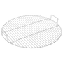 kerek 304 rozsdamentes acél BBQ grillrács fogantyúval Ø54 cm