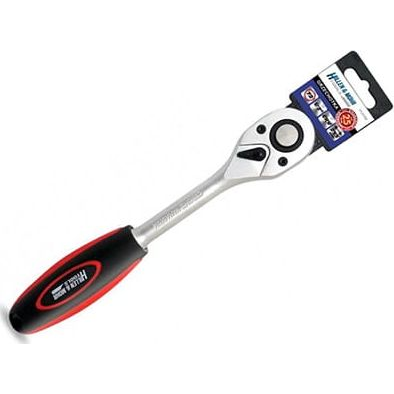 Dedra Grzechotka 1/2"", 72T, CRV 6140, prosta dwu-mater.uchwyt