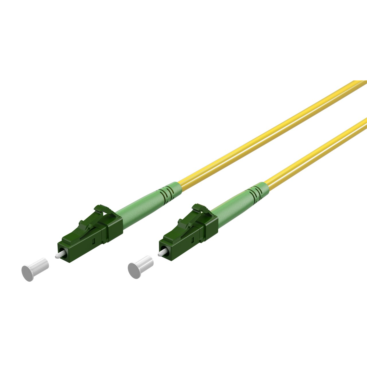 Optický patchcord SIMPLEX LC-APC Goobay 2m (59629)