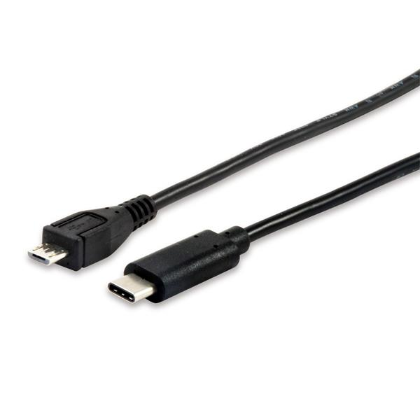 Equip Átalakító kábel, USB-C-USB MicroB 2.0, 1m,  (EP12888407)
