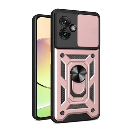gigapack Defender szilikon telefonvédő (ütésállóság, tartógyűrű, kameravédő) ROZÉARANY Motorola Moto G55 5G (XT2435) " csomagolás" (GP-169846)